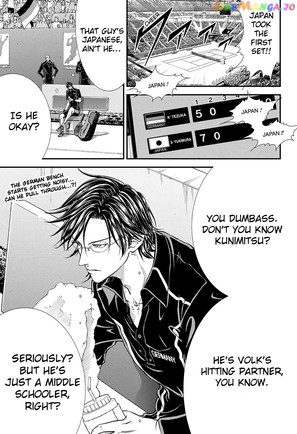 New Prince of Tennis chapter 304 - page 1