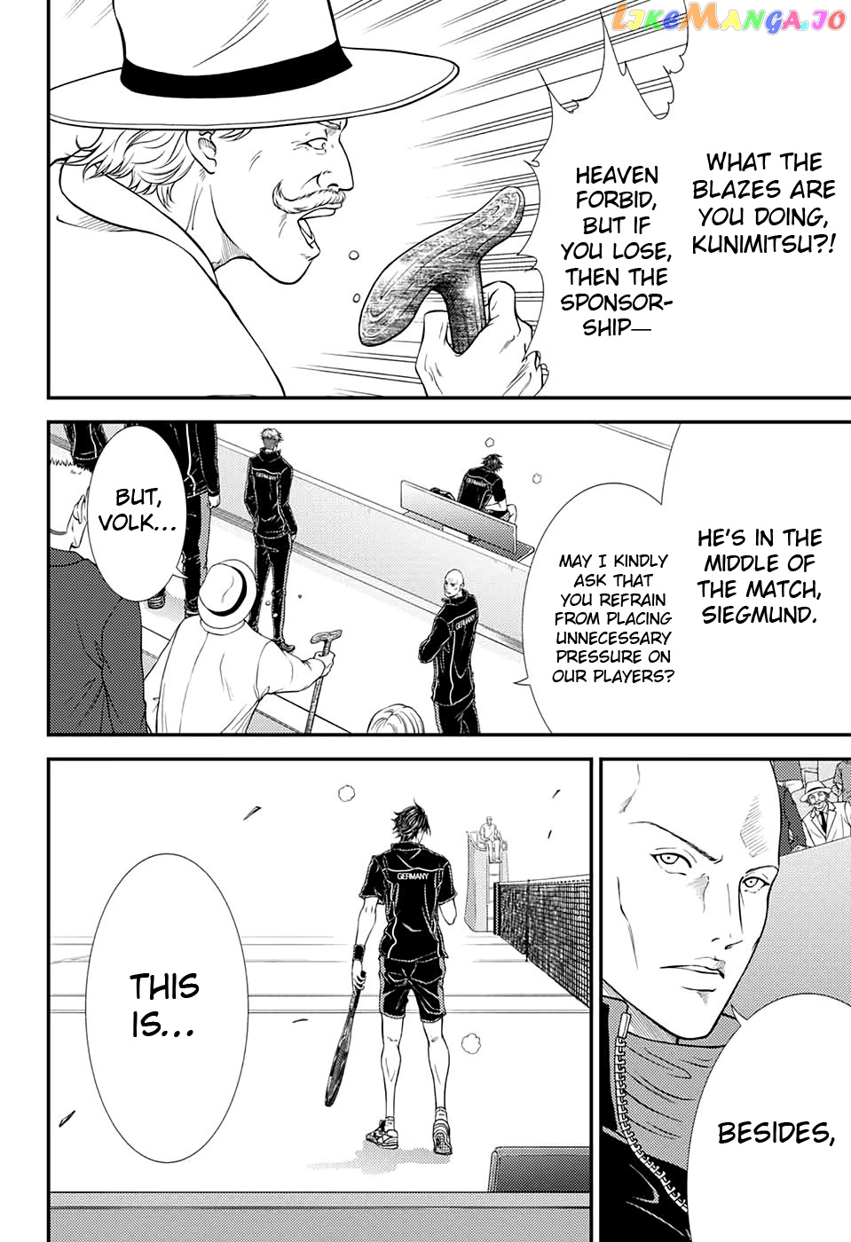 New Prince of Tennis chapter 304 - page 14