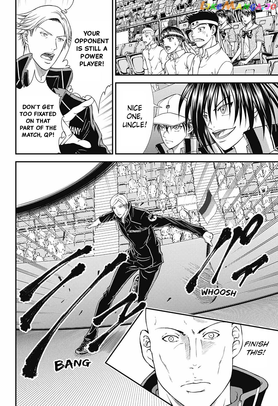 New Prince of Tennis chapter 275 - page 2