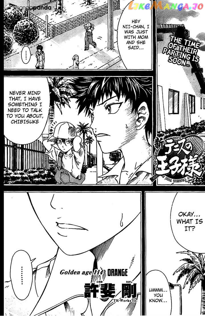 New Prince of Tennis chapter 114 - page 1
