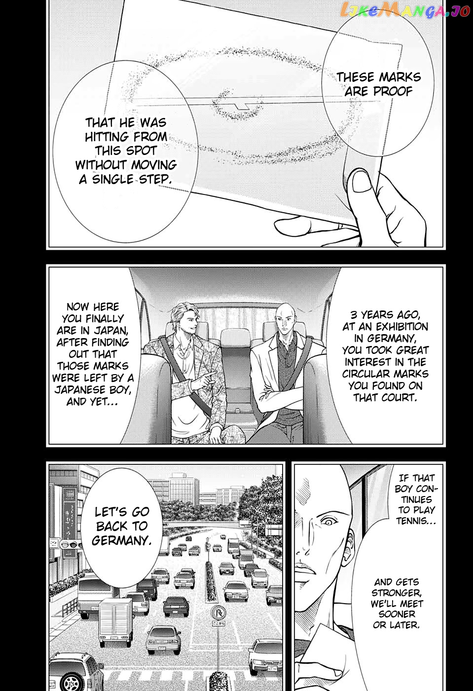 New Prince of Tennis chapter 305 - page 3