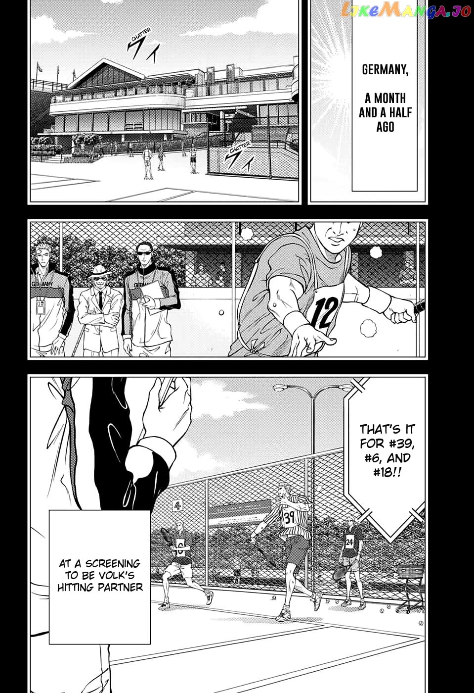 New Prince of Tennis chapter 305 - page 4