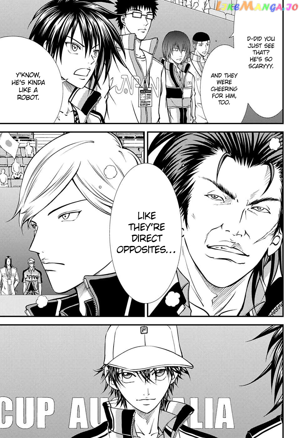 New Prince of Tennis chapter 276 - page 11
