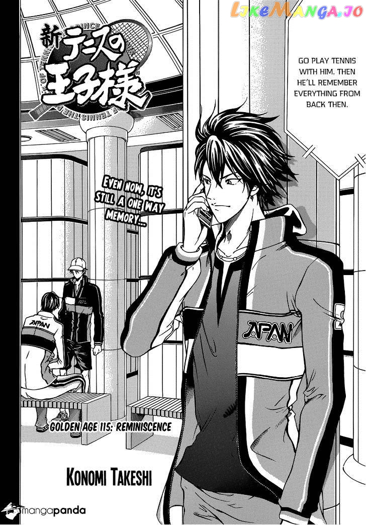 New Prince of Tennis chapter 115 - page 4