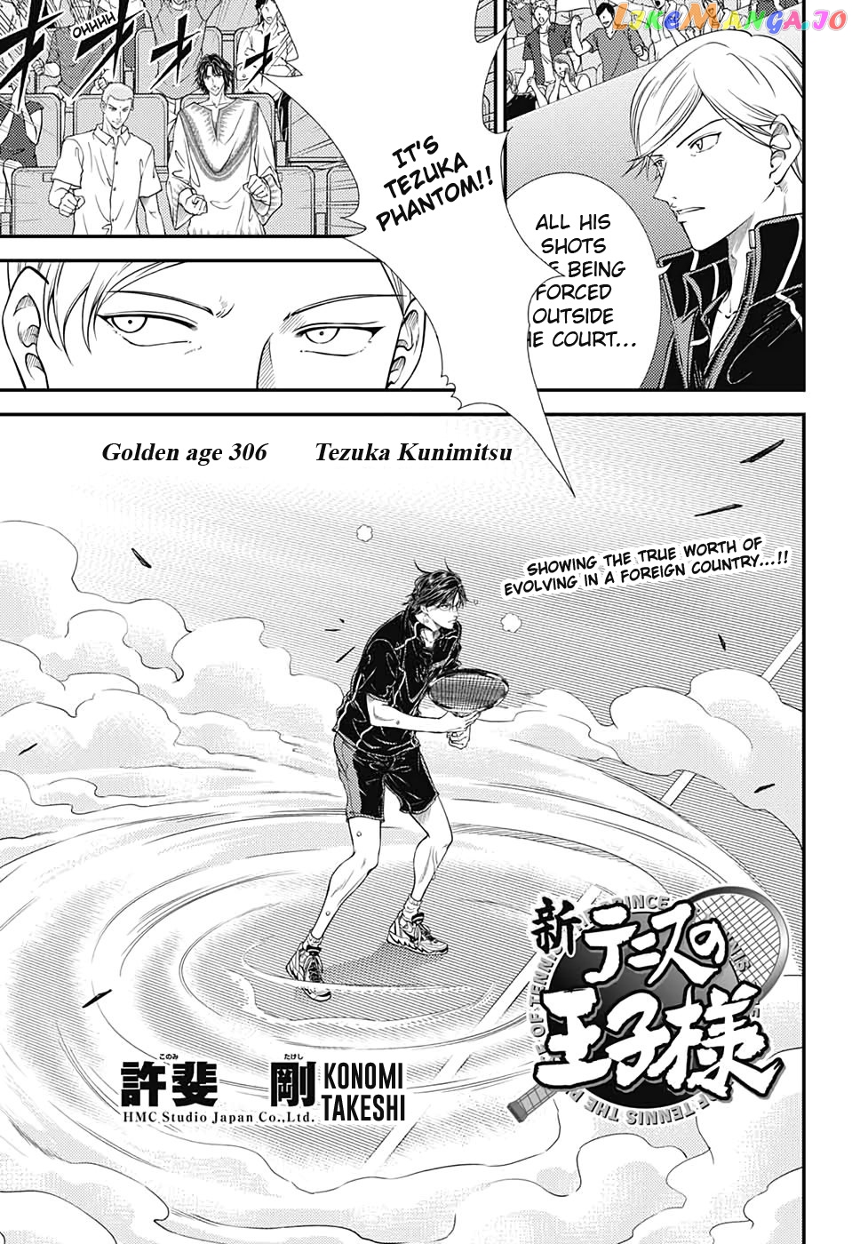 New Prince of Tennis chapter 306 - page 1