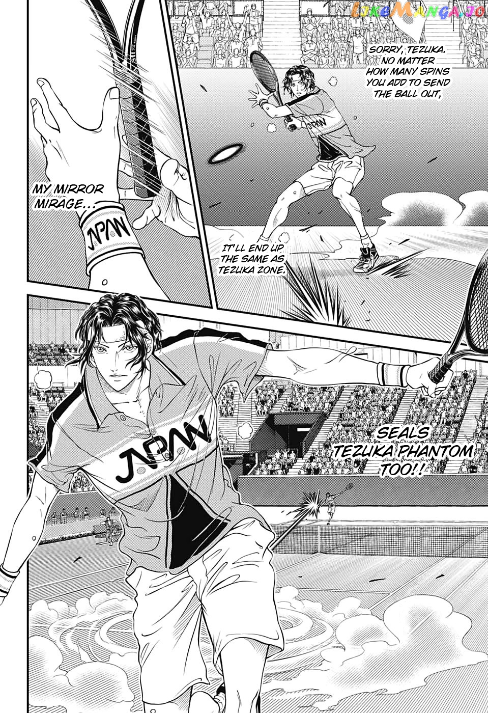 New Prince of Tennis chapter 306 - page 2