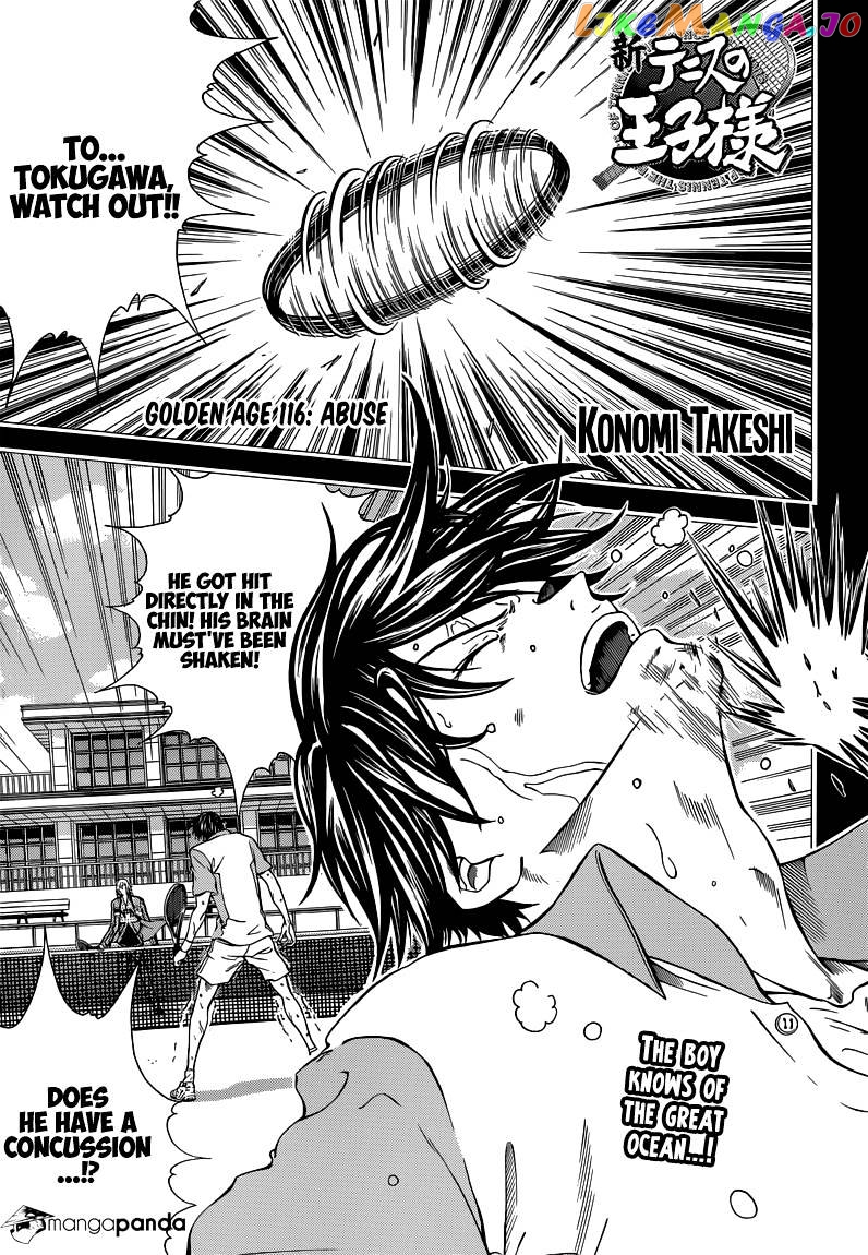 New Prince of Tennis chapter 116 - page 1