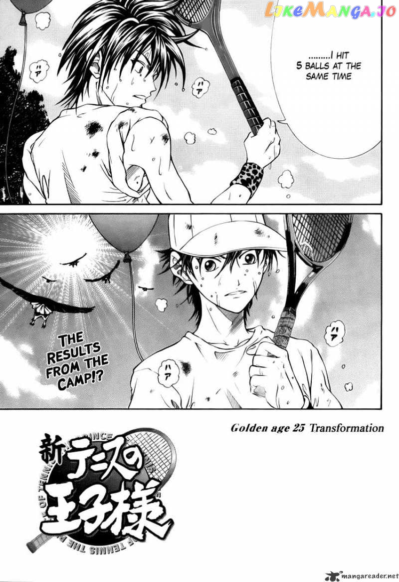New Prince of Tennis chapter 25 - page 1