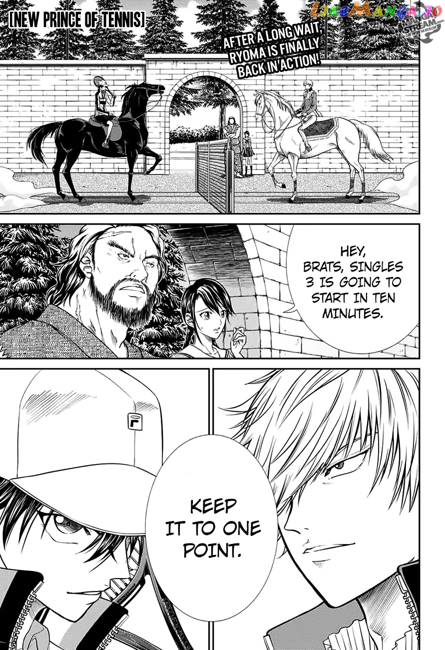 New Prince of Tennis chapter 248 - page 1