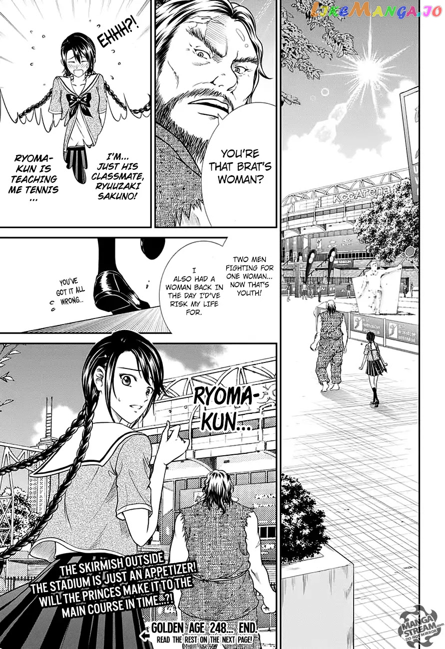 New Prince of Tennis chapter 248 - page 13