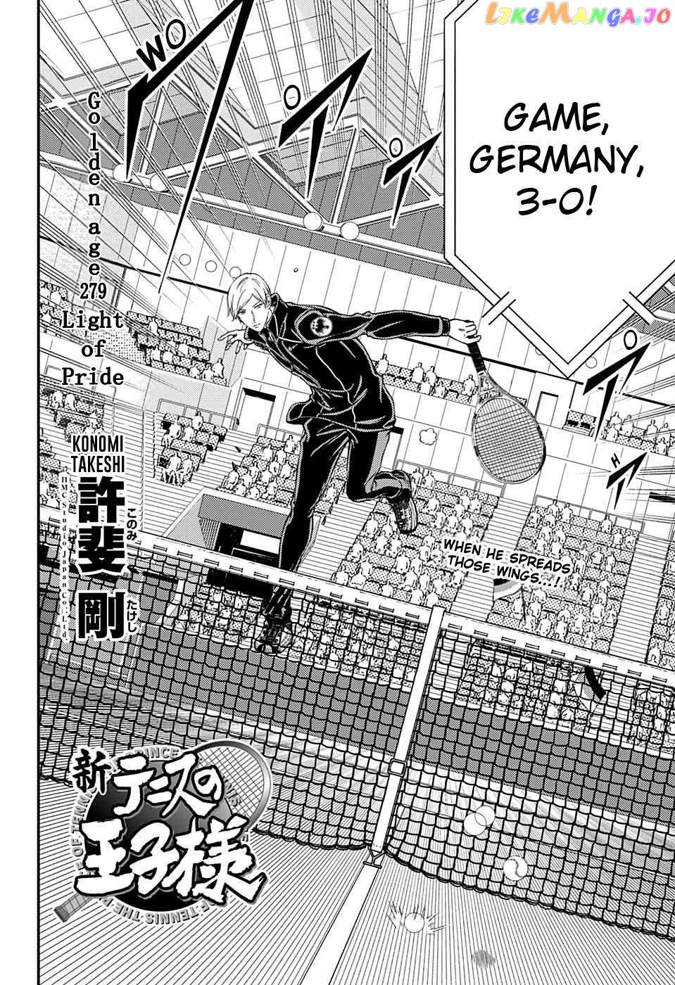 New Prince of Tennis chapter 279 - page 2