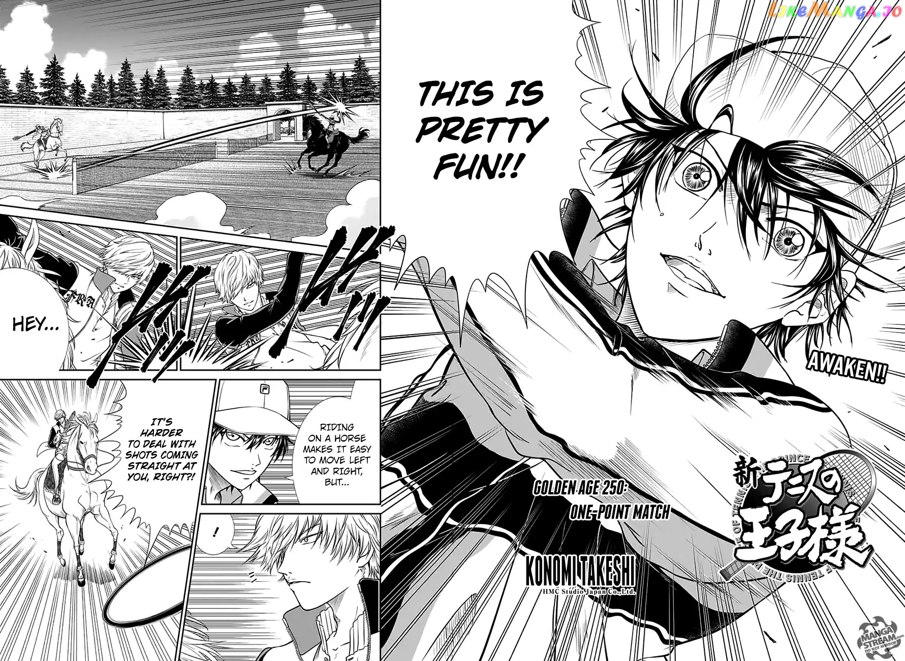 New Prince of Tennis chapter 250 - page 3