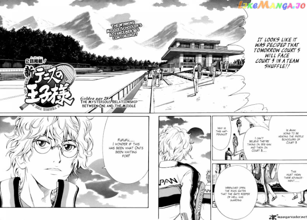 New Prince of Tennis chapter 28 - page 1