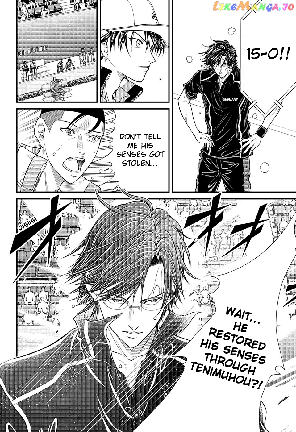 New Prince of Tennis chapter 308 - page 4