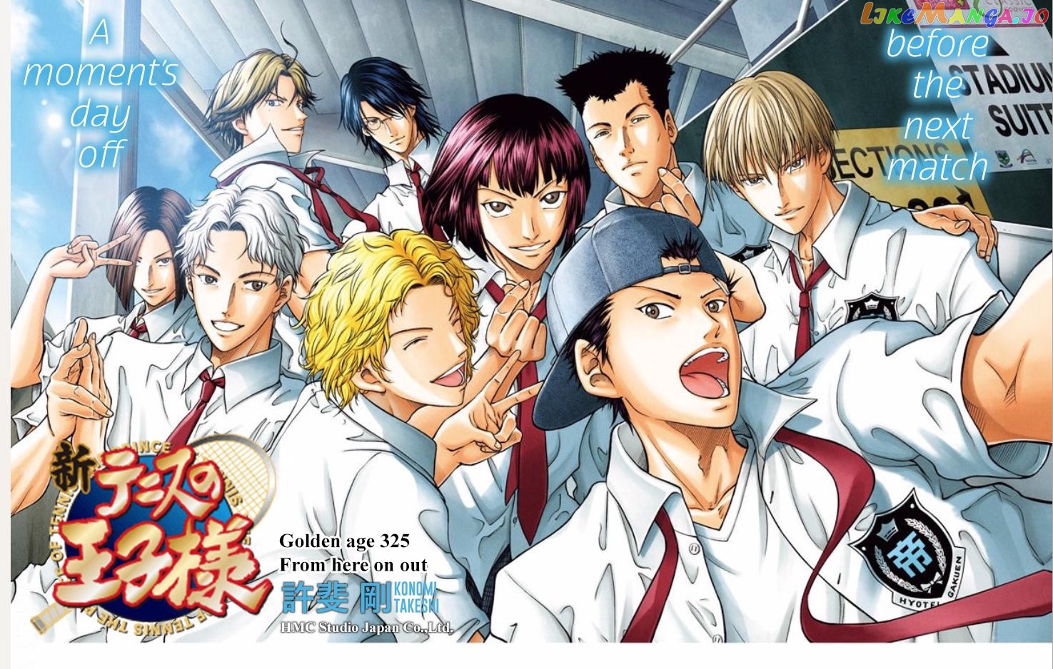 New Prince of Tennis chapter 325 - page 1