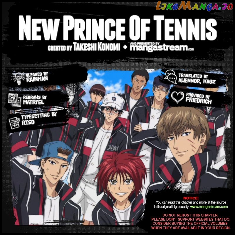 New Prince of Tennis chapter 199 - page 2