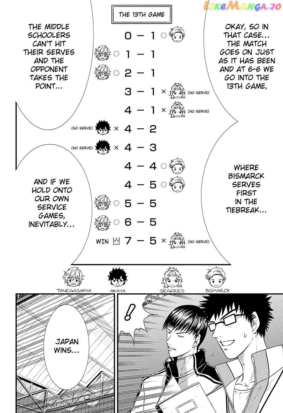 New Prince of Tennis chapter 328 - page 8