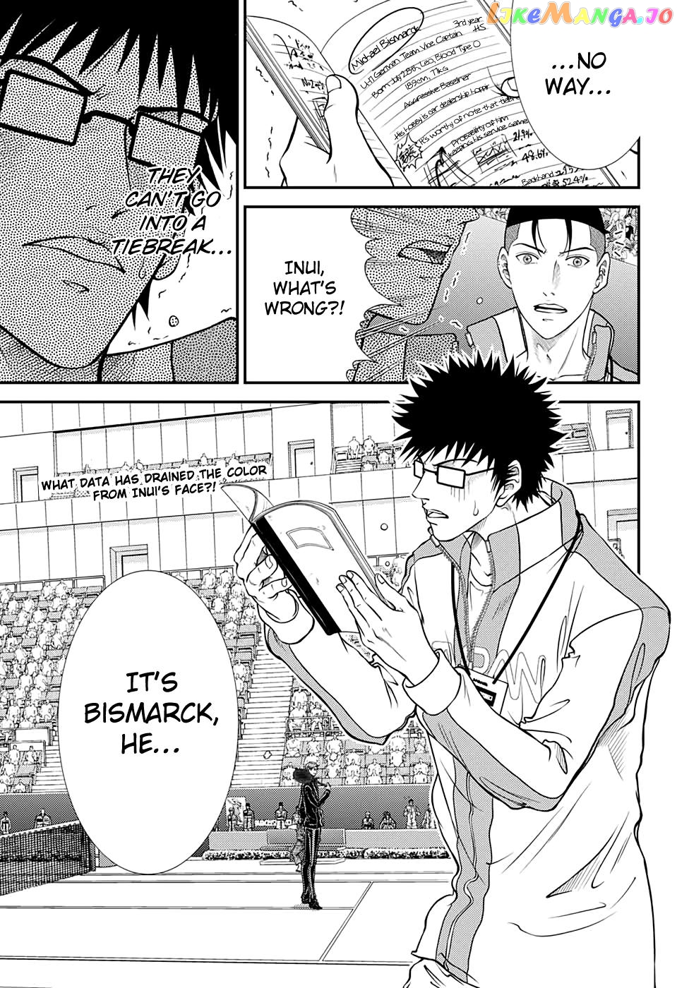 New Prince of Tennis chapter 329 - page 1