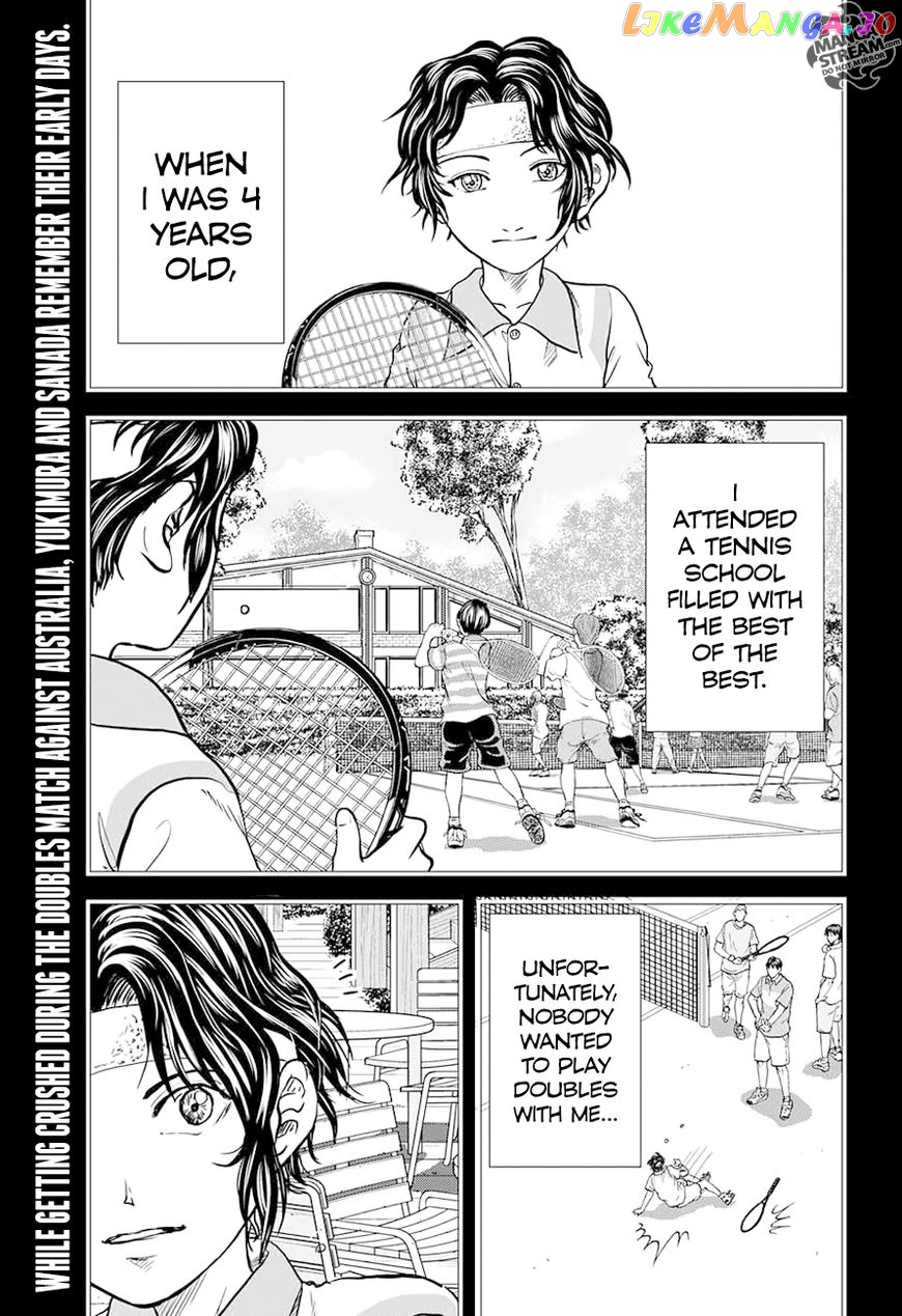 New Prince of Tennis chapter 201 - page 1