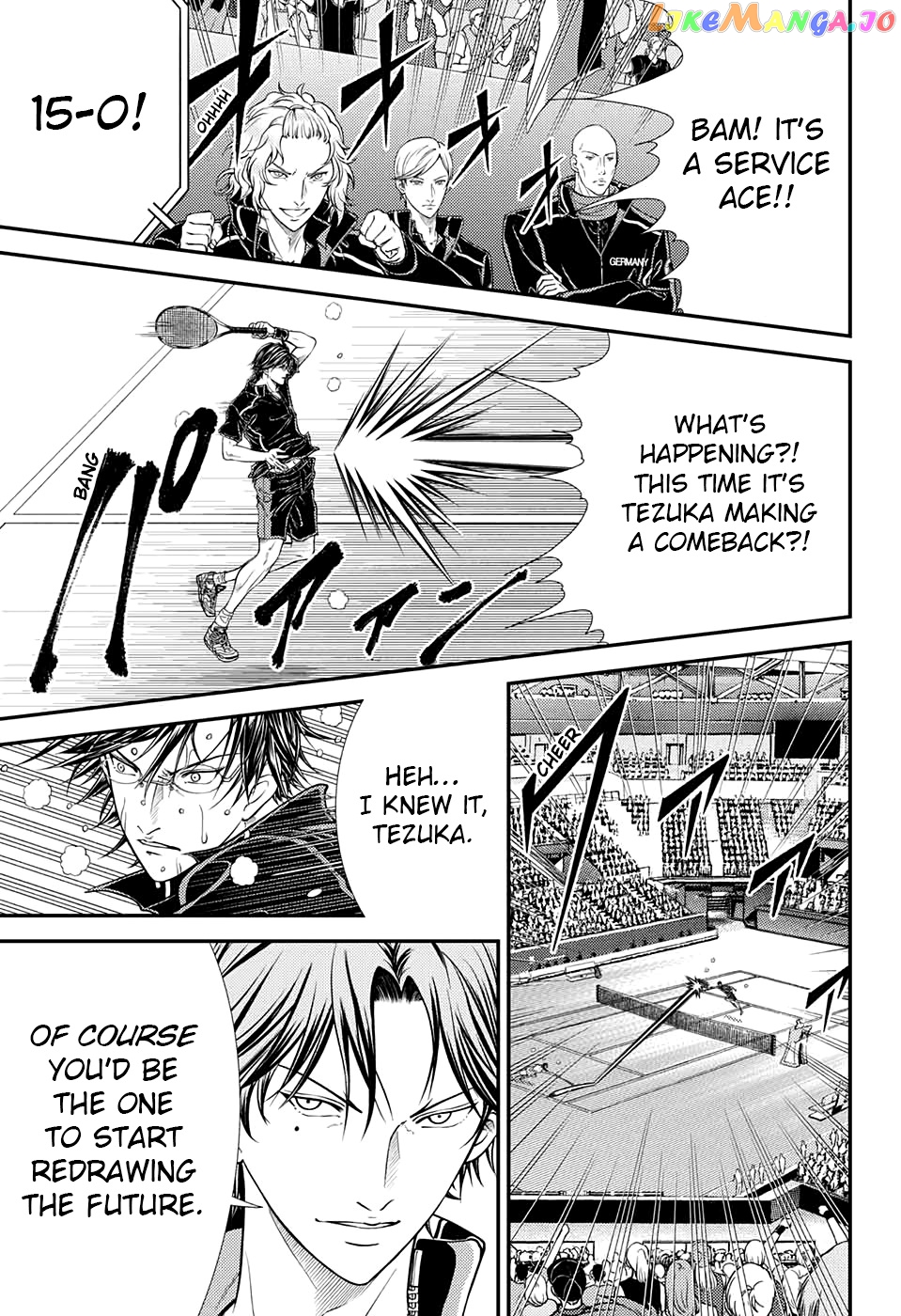 New Prince of Tennis chapter 314 - page 6