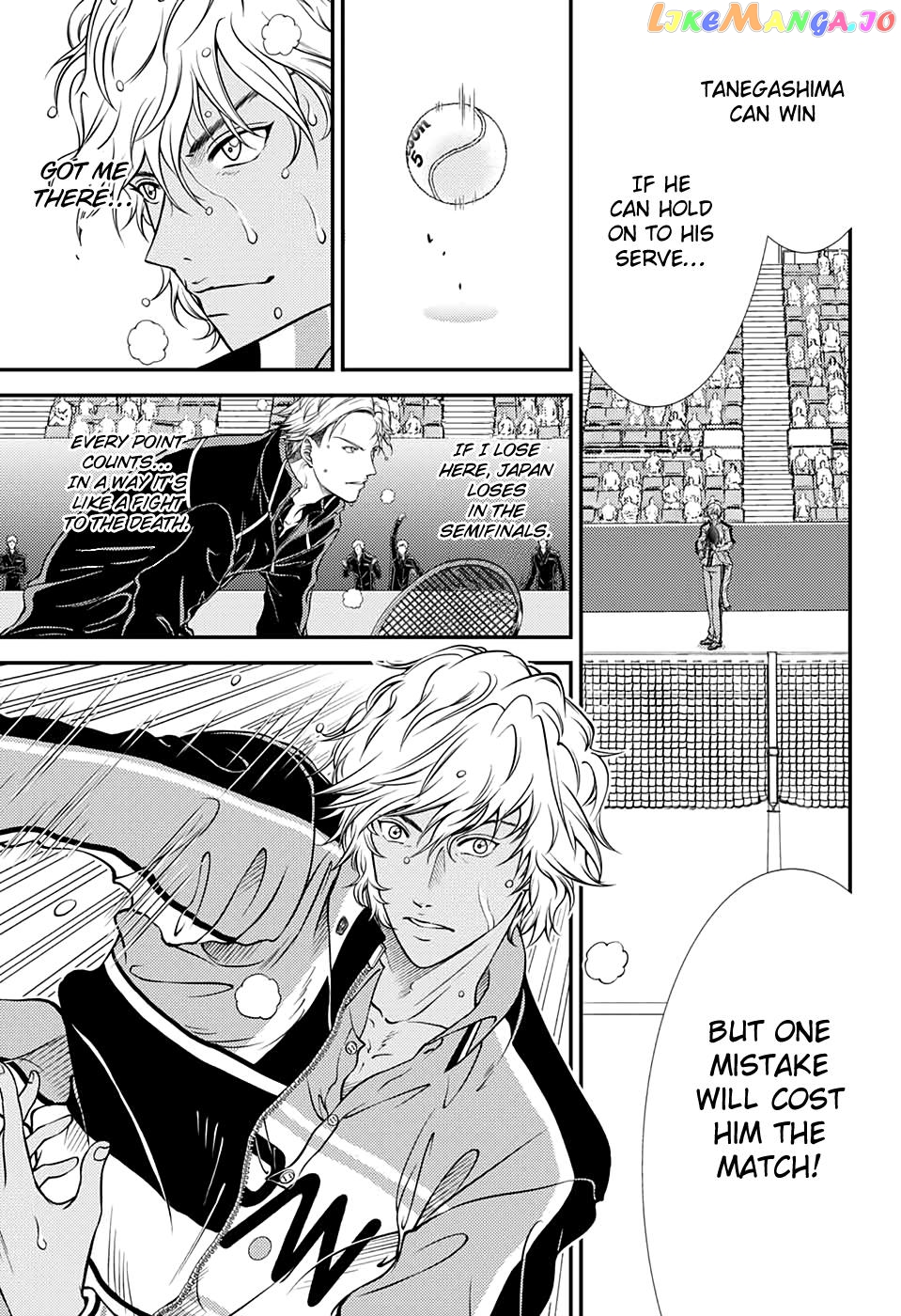 New Prince of Tennis chapter 330 - page 3