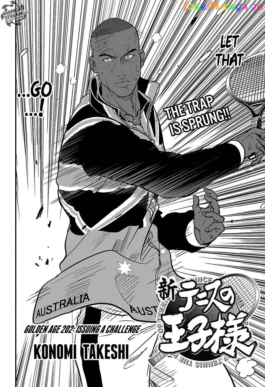 New Prince of Tennis chapter 202 - page 3