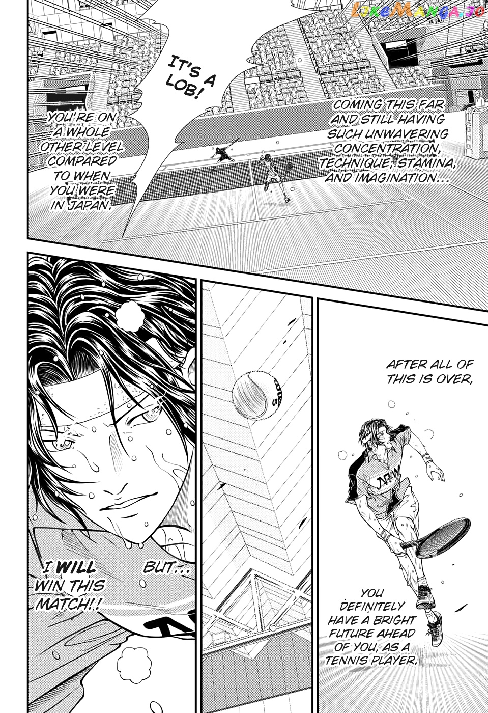 New Prince of Tennis chapter 315 - page 6