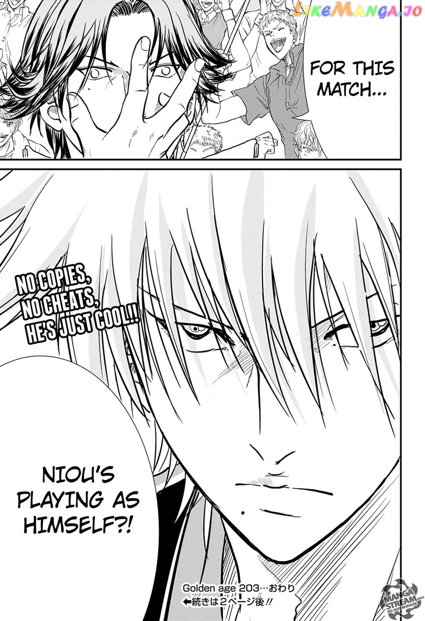 New Prince of Tennis chapter 203 - page 16