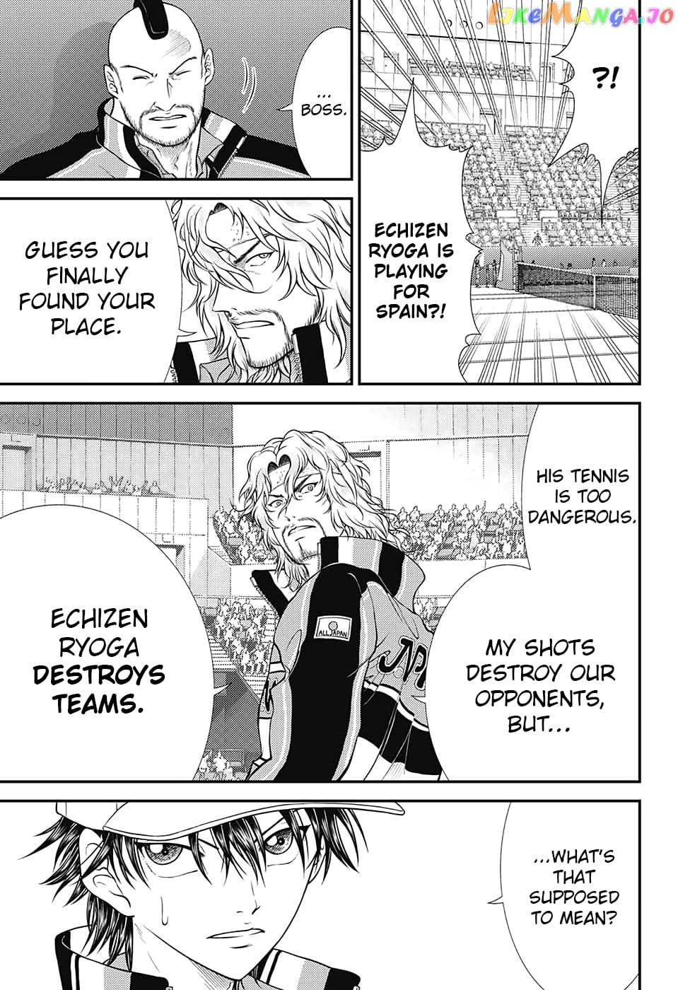 New Prince of Tennis chapter 316 - page 7