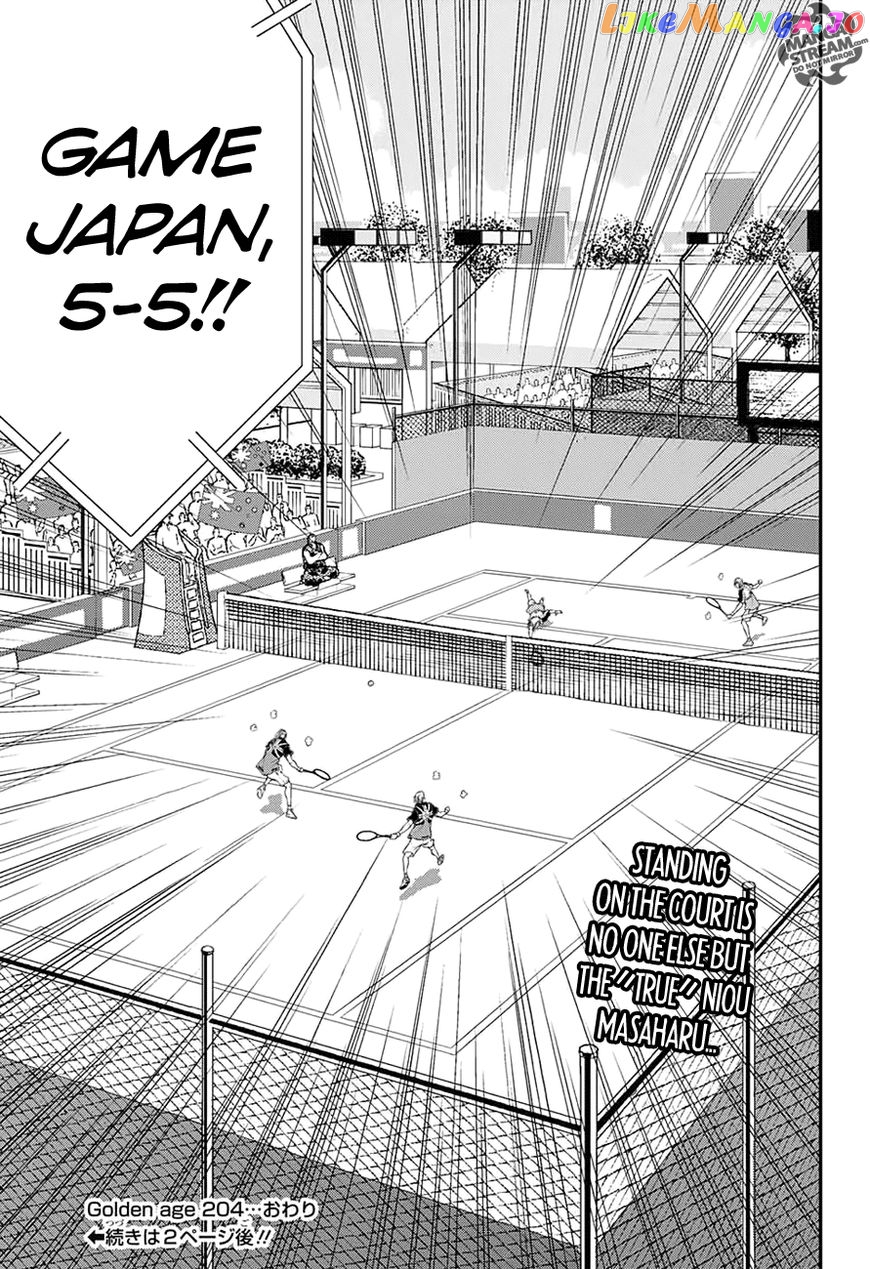 New Prince of Tennis chapter 204 - page 13