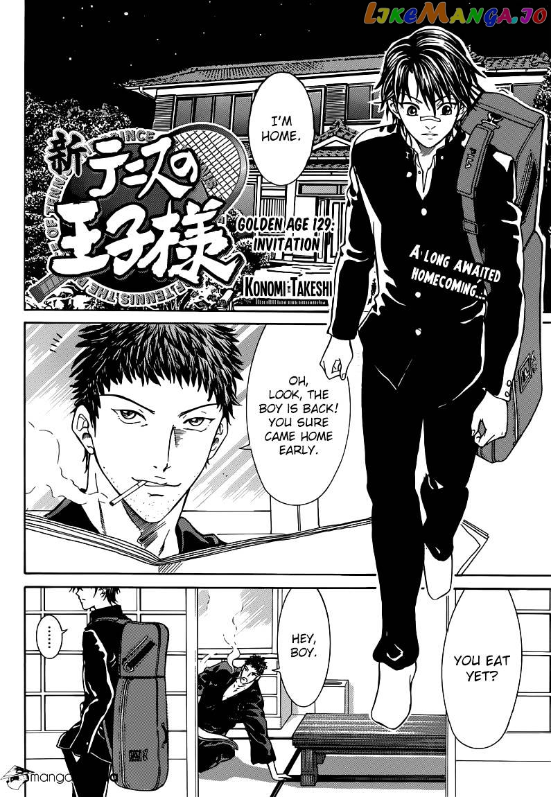New Prince of Tennis chapter 129 - page 2