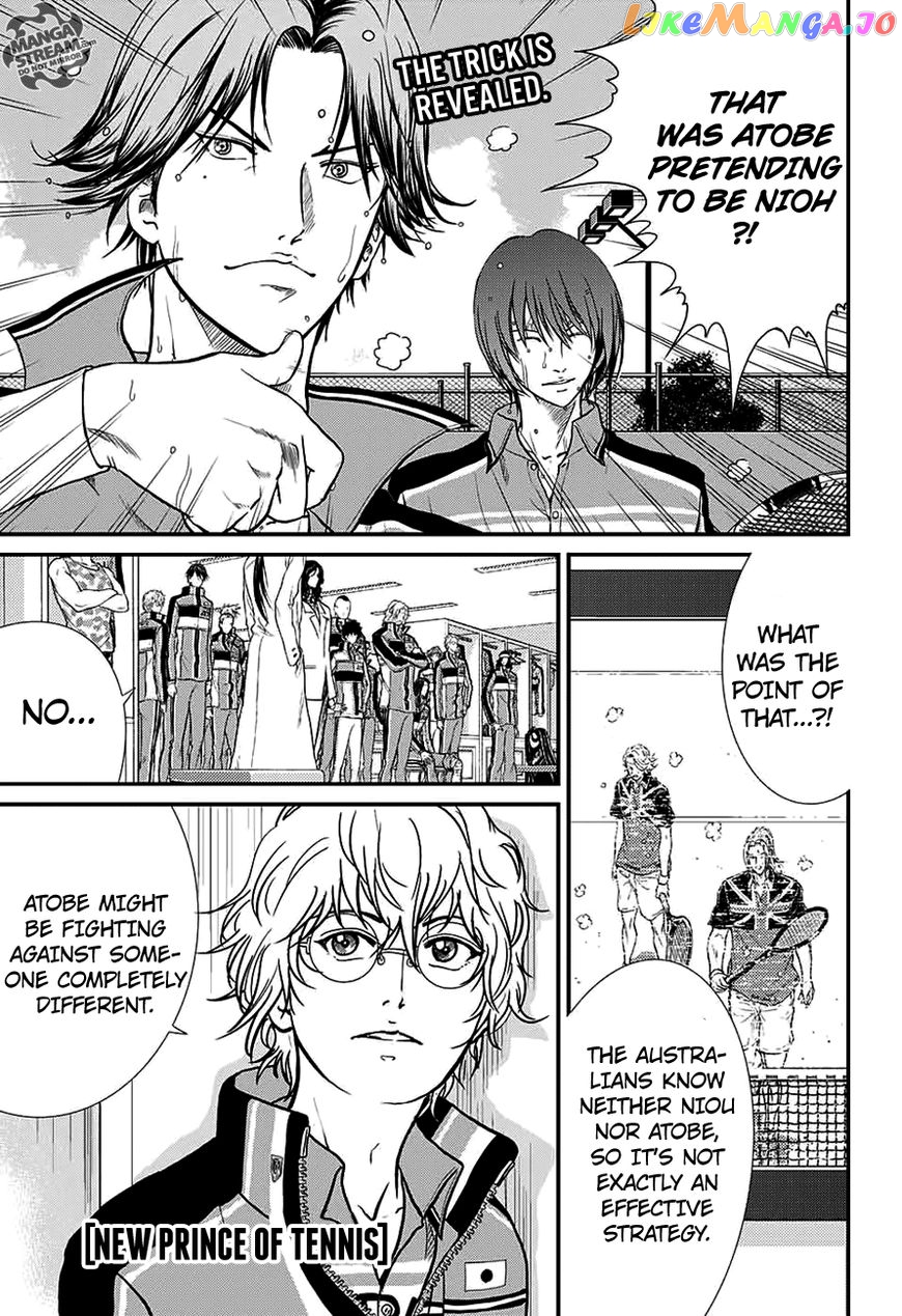 New Prince of Tennis chapter 206 - page 1