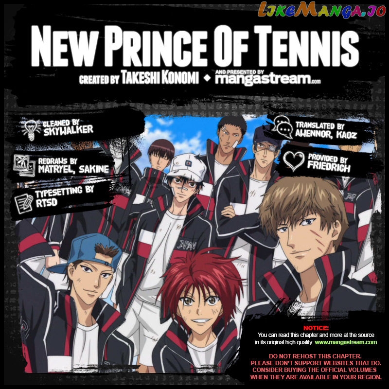 New Prince of Tennis chapter 206 - page 2