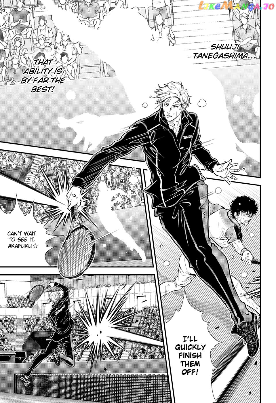 New Prince of Tennis chapter 335 - page 10