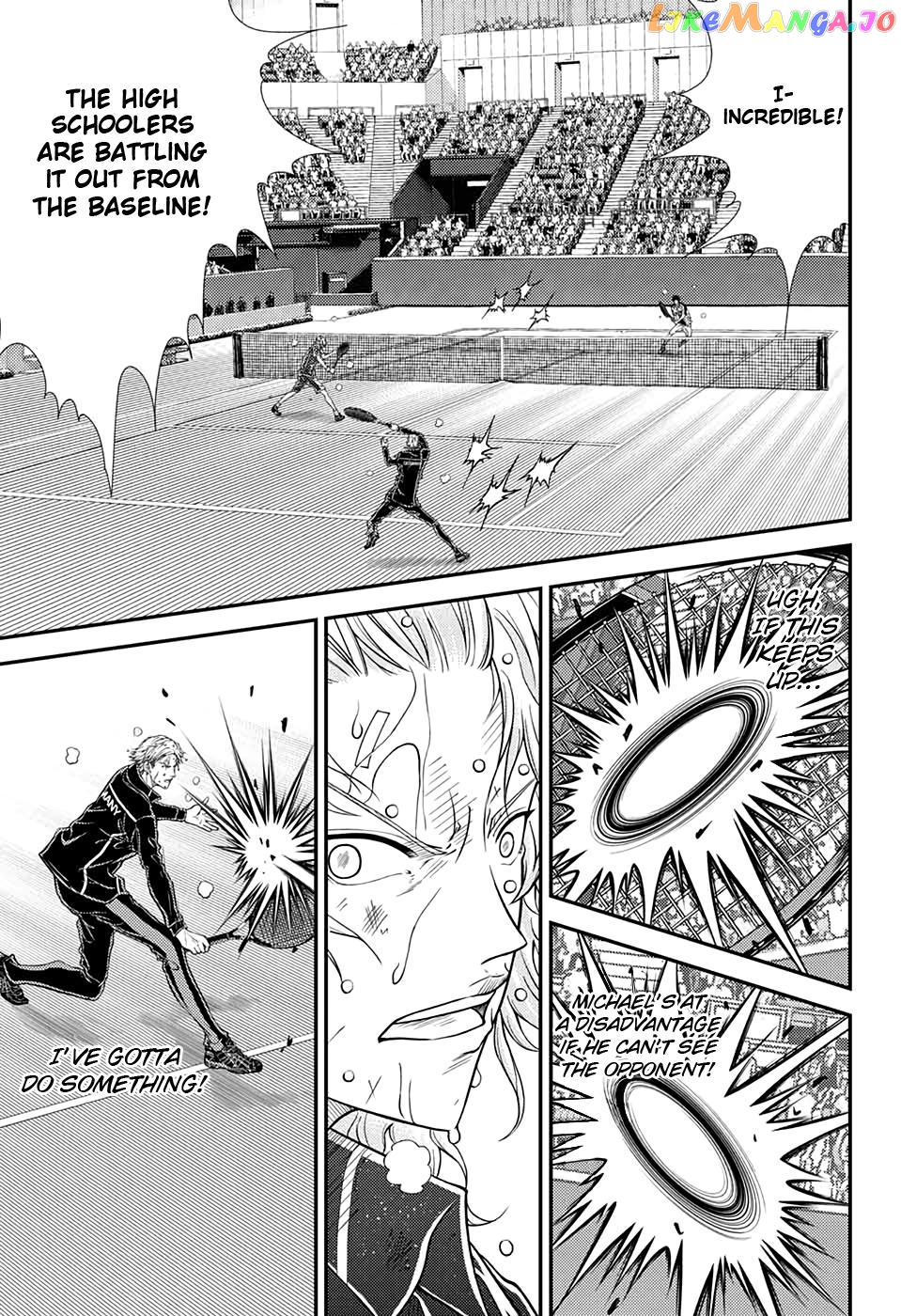 New Prince of Tennis chapter 335 - page 4