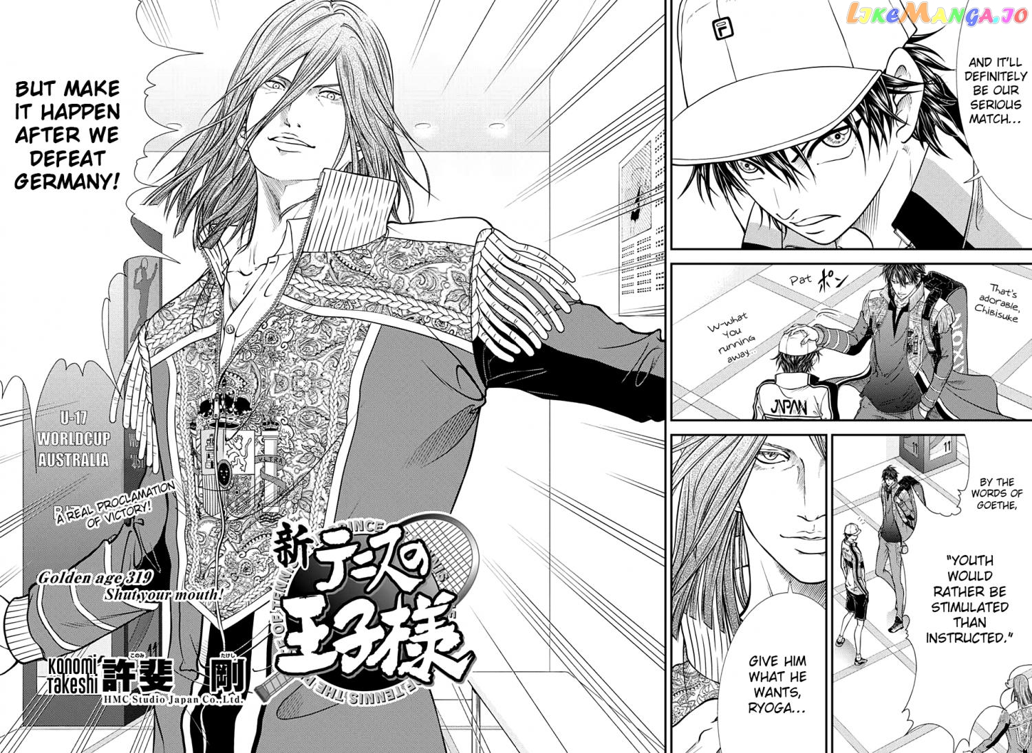 New Prince of Tennis chapter 319 - page 2