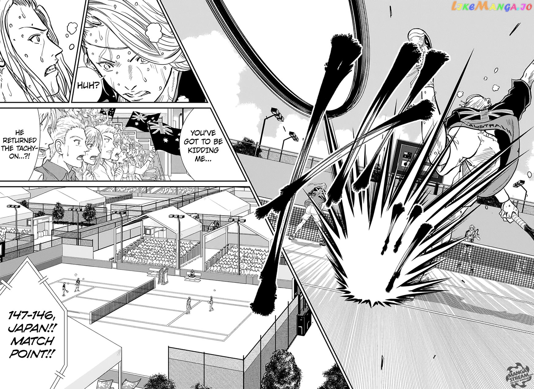 New Prince of Tennis chapter 207 - page 4