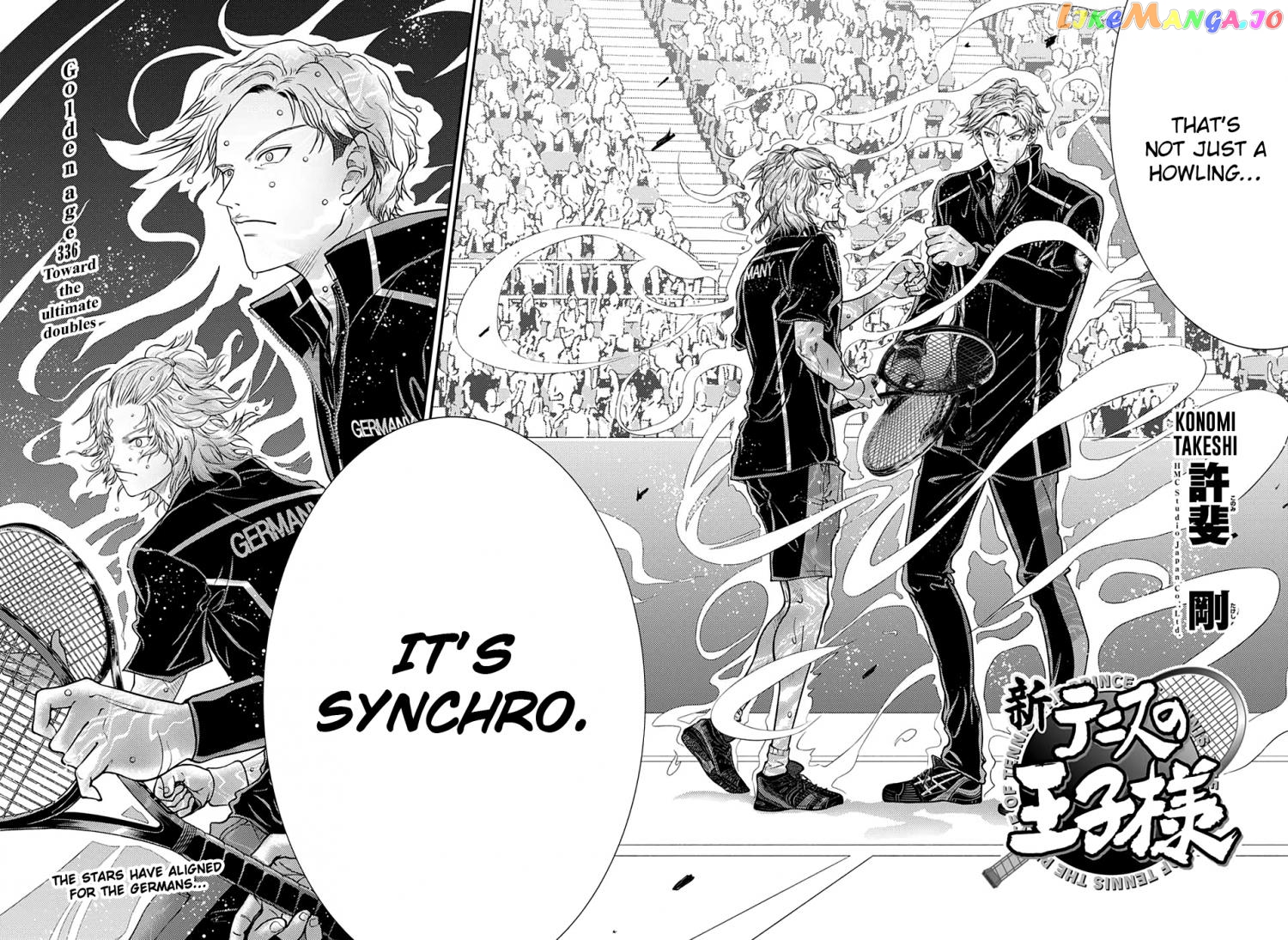 New Prince of Tennis chapter 336 - page 4