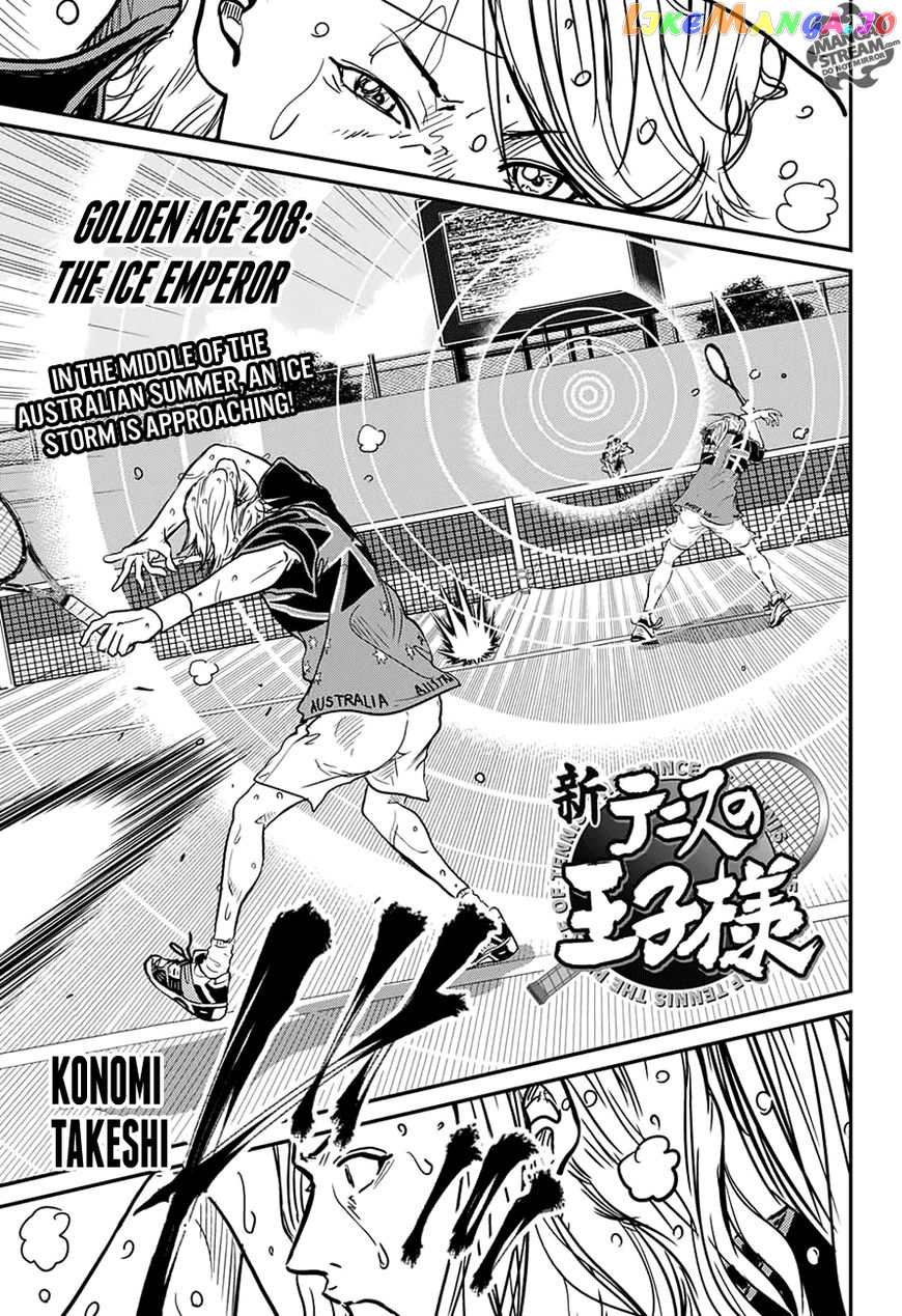 New Prince of Tennis chapter 208 - page 1