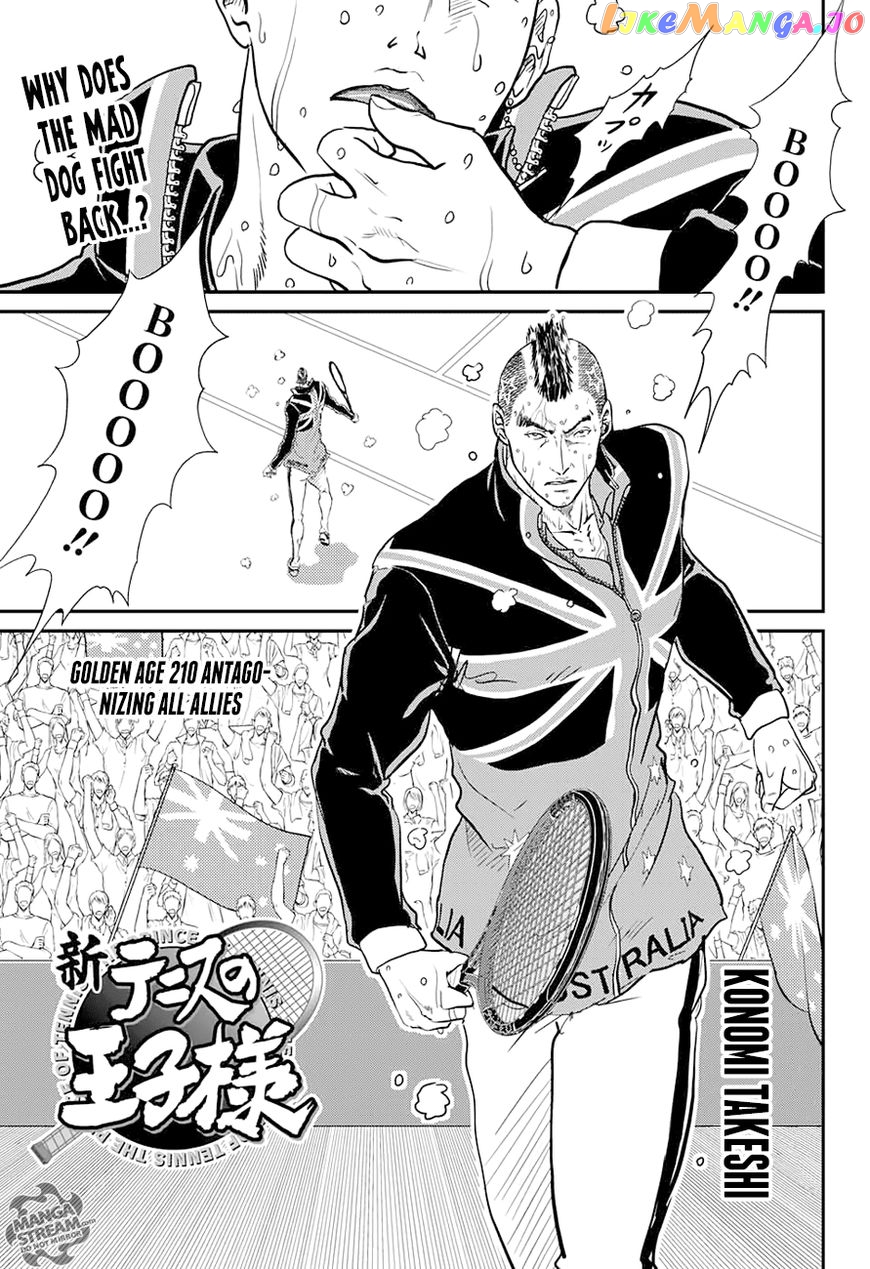 New Prince of Tennis chapter 210 - page 1