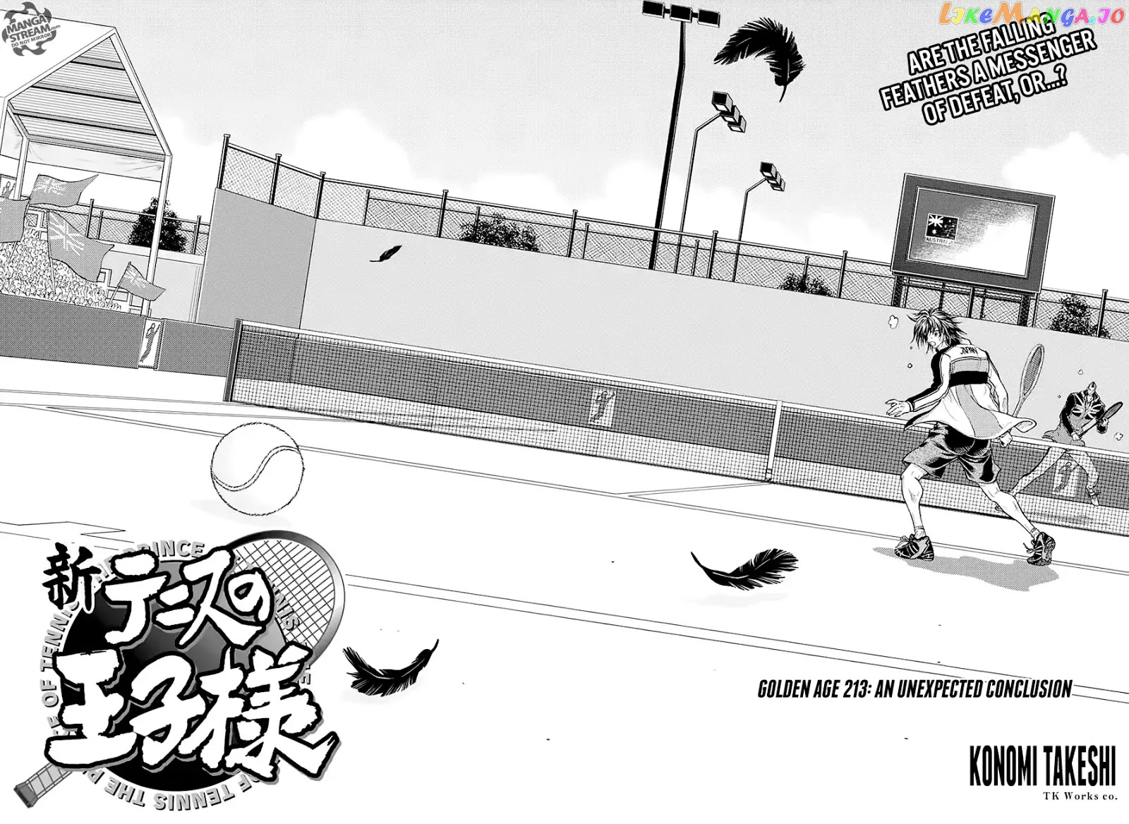 New Prince of Tennis chapter 213 - page 3