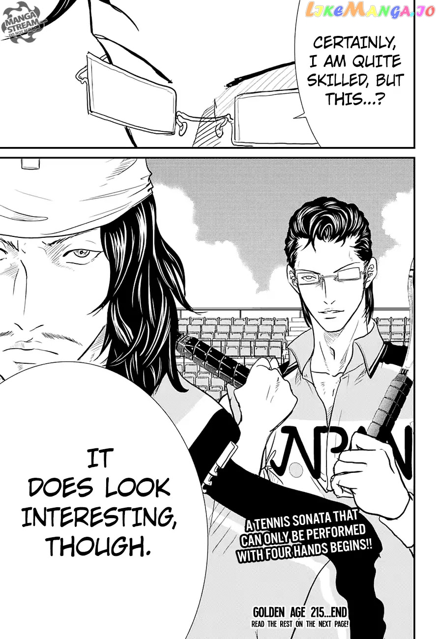 New Prince of Tennis chapter 215 - page 14