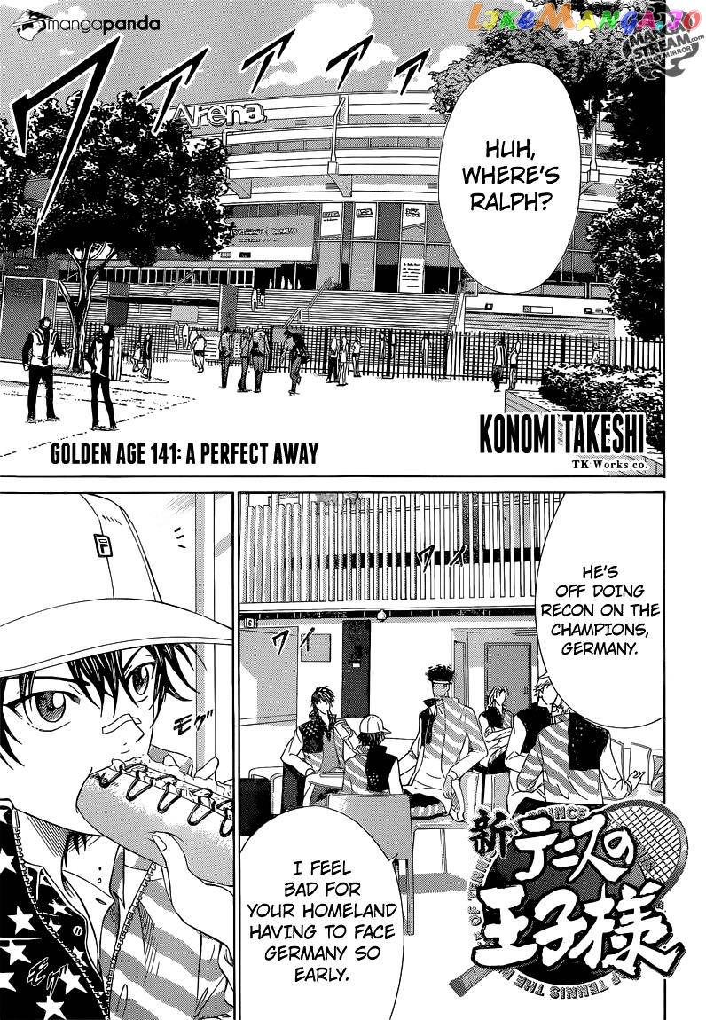 New Prince of Tennis chapter 141 - page 1