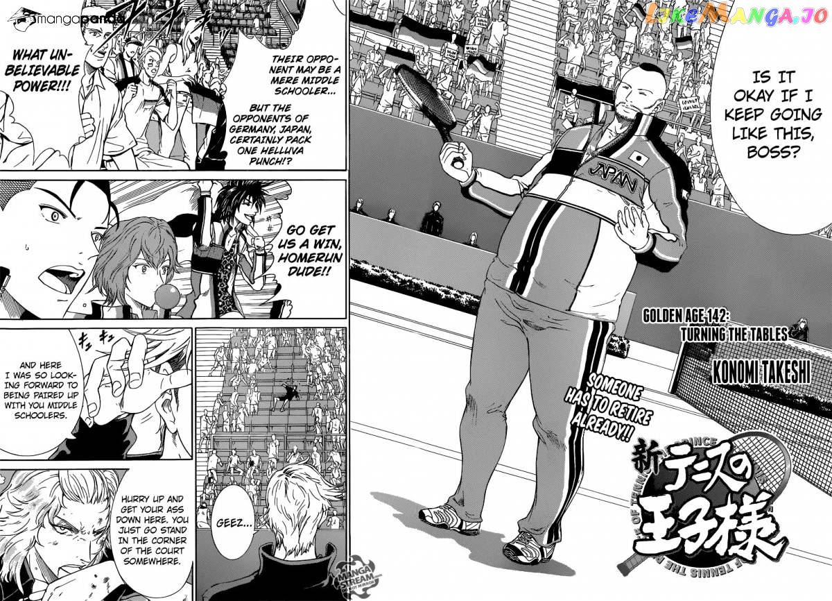 New Prince of Tennis chapter 142 - page 3