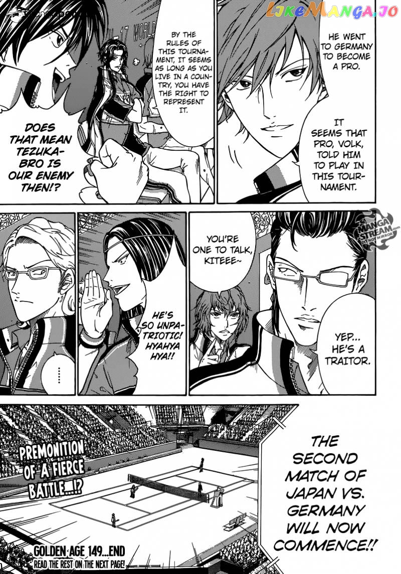 New Prince of Tennis chapter 149 - page 10
