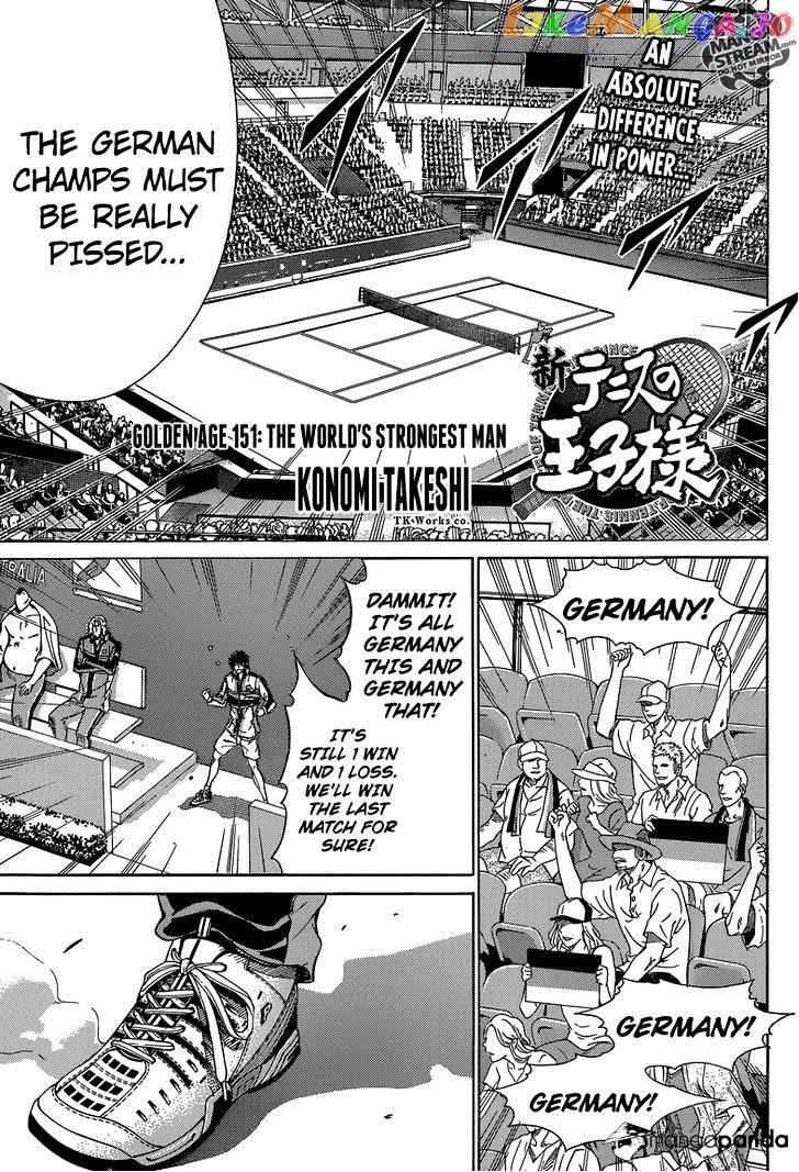 New Prince of Tennis chapter 151 - page 1