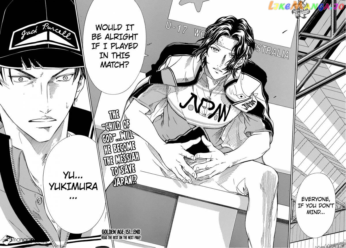 New Prince of Tennis chapter 151 - page 11