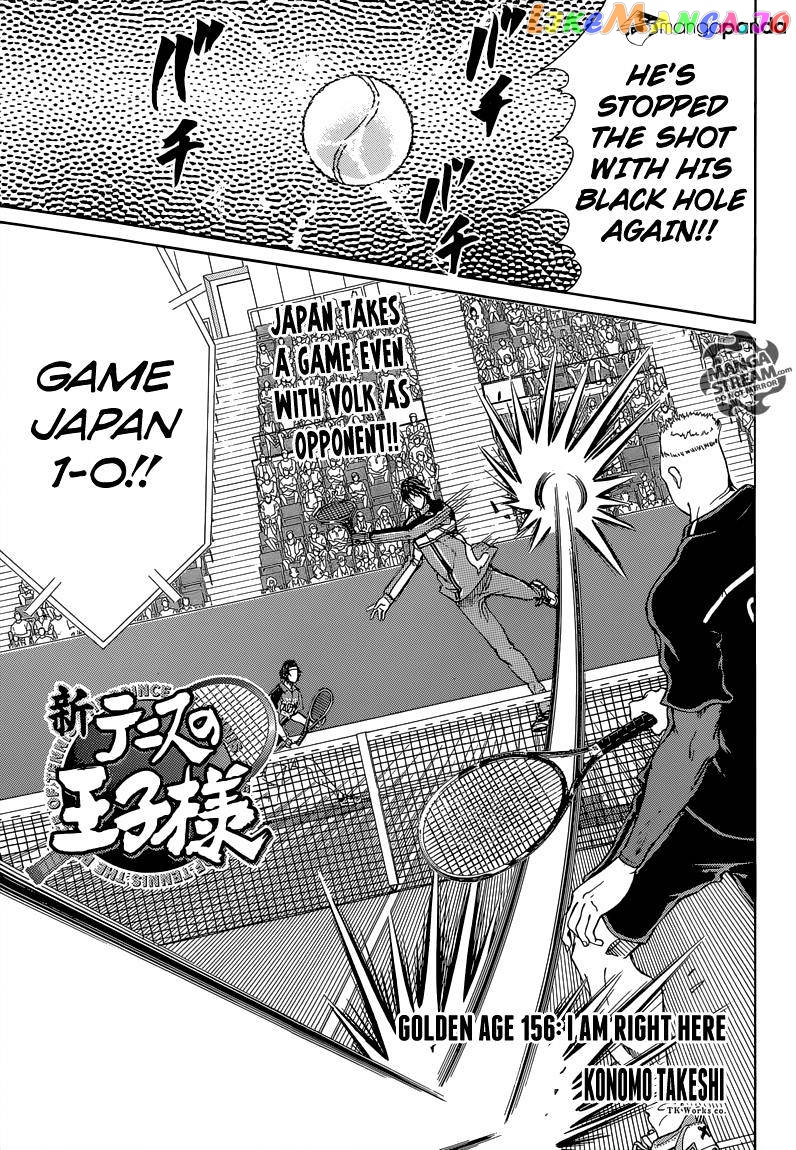 New Prince of Tennis chapter 156 - page 1