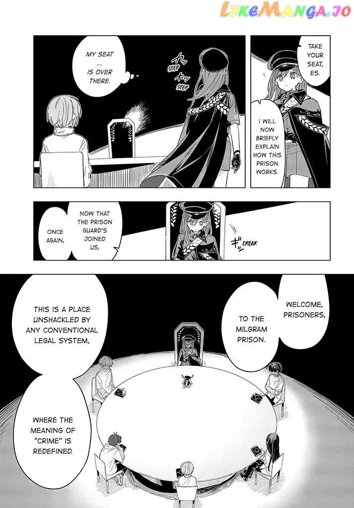 MILGRAM: Jikken Kangoku to Kanshu no Shoujo Chapter 1 - page 18