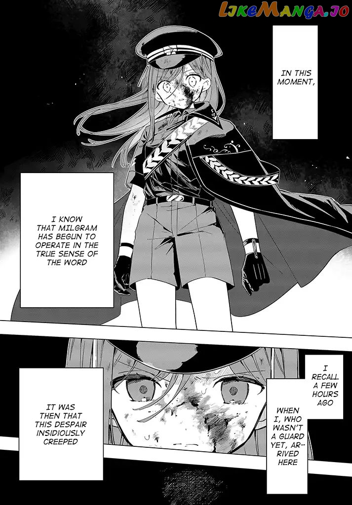 MILGRAM: Jikken Kangoku to Kanshu no Shoujo Chapter 1 - page 3